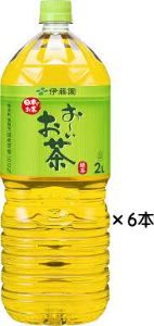 ・ 伊藤園 お~いお茶 緑茶 PET 2L×6本 1箱