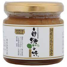 こだわりの味　自然の味　国産にんにくみそ