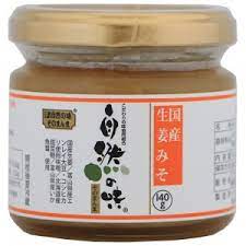 こだわりの味　自然の味　国産生姜みそ