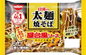 ・ 日清食品　太麺焼そば　屋台風ソースからしマヨ １５０ｇ&times;２