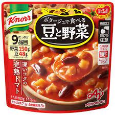 ・ 味の素　ポタージュで食べる豆と野菜　完熟トマト 180ｇ
