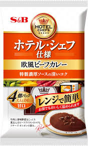 ・ SB ホテル・シェフ仕様 欧風ビーフカレー 4p 甘口 680g