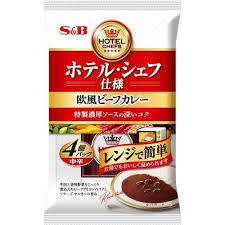 ・ SB ホテル・シェフ仕様 欧風ビーフカレー 4p 中辛 680g