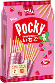 グリコ　ポッキー　いちご