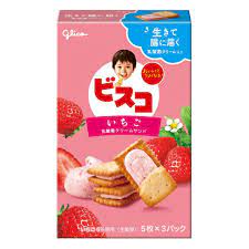 売り切れごめん グリコ　ビスコ　いちご 15枚