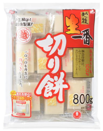 ・ 越後製菓　生一番切餅 800ｇ