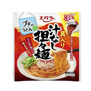 エバラ プチッとうどん　具入り汁なし担々麺 ３個