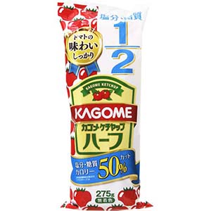 ・ カゴメ　ケチャップハーフ 275ｇ