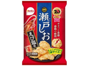 ・ 栗山米菓　瀬戸しお えび塩 1袋