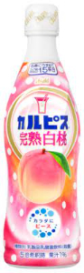 ・ カルピス　完熟白桃 470ml