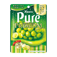 数量限定売り切れごめん　カンロ ピュレグミプレミアム　スパークリング　シャインマスカット 54ｇ