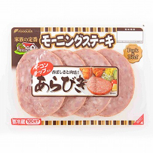 ・ フードリエ モーニングステーキ あらびき 4枚