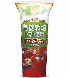 ・ コーミ　有機栽培トマト100％ケチャップ 300ｇ