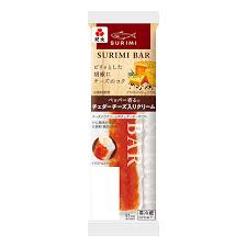 紀文　SURIMI BAR かに風味かまぼこ　チェダーチーズ入りクリーム