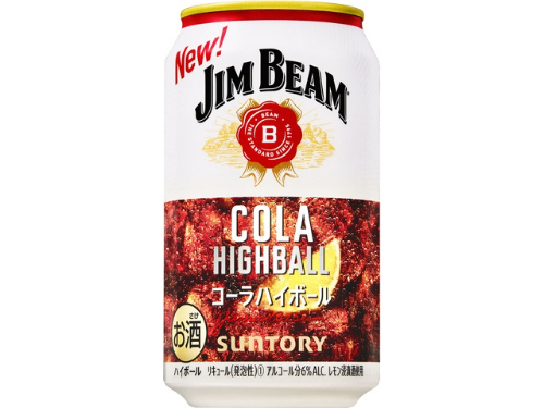 数量限定売り切れごめん　サントリー ジムビーム　コーラ ３５０ｍｌ