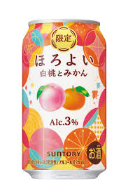 ほろよい　白桃とみかん