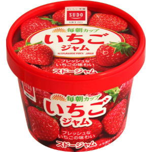 スドー 毎朝カップ イチゴジャム 120g