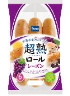 特売 パスコ 超熟レーズンロール 6個入