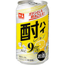 売り切れごめん ＣＧＣ　酎ハイ　レモン　9％ ３５０ｍｌ