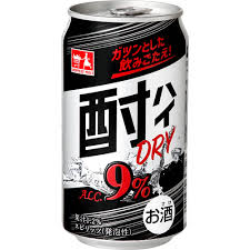 売り切れごめん ＣＧＣ　酎ハイ　DRY　9％ ３５０ｍｌ