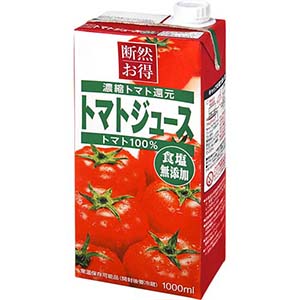 断然お得 トマトジュース食塩無添加 １０００ｍｌ