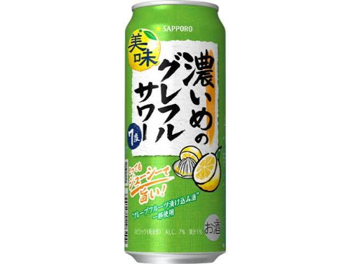 ・ 濃いめのグレフルサワー 500ml