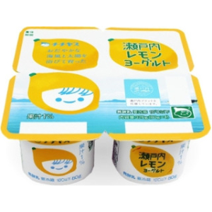 ・ チチヤス　瀬戸内レモンヨーグルト 80g&times;4