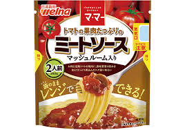 ・ ママー トマト果肉たっぷりミートソース マッシュルーム入り260g