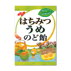 数量限定売り切れごめん　ノ－ベル はちみつうめのど飴 110ｇ