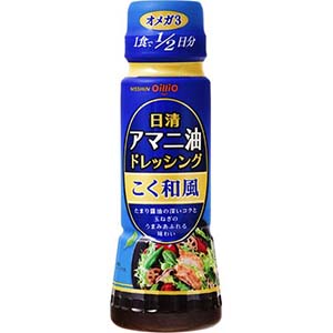 ・ 日清オイリオ 日清アマニ油ドレッシング こく和風 160ml