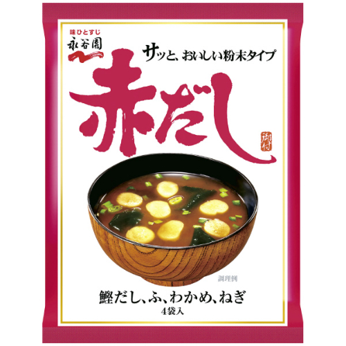 ・ 永谷園　赤だし 4袋入り