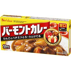 ハウス バーモンドカレー 甘口 12皿分