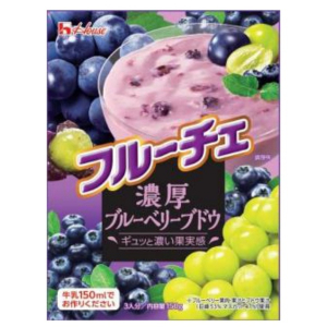 フルーチェ　ブルーベリーブドウ