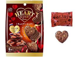 不二家　ハートクッキー　チョコアーモンド