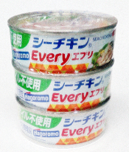 はごろもフーズ　シーチキンEVERY　オイル不使用