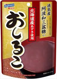 売り切れごめん はごろも　おしるこ　徳島産　阿波和三盆糖入り 1人前・140ｇ