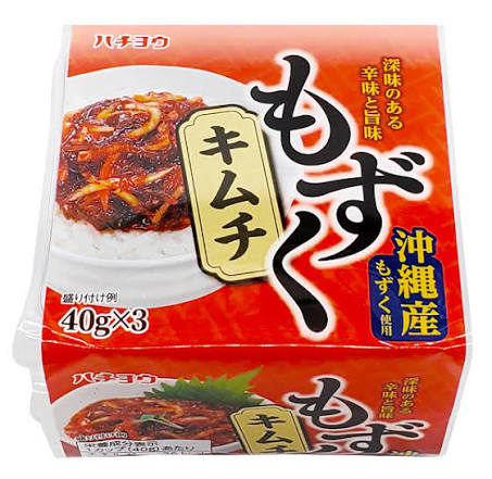 ・ もずくキムチ 40g×3P