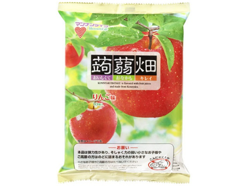 数量限定売り切れごめん　マンナンライフ 蒟蒻畑　りんご味 ２５ｇ&times;１０