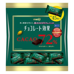 ・ メイジ チョコレート効果カカオ72%