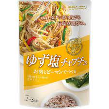 数量限定売り切れごめん　モランボン 韓の食菜　ゆず塩チャプチェ　お肉とピーマンでつくる ２～３人前