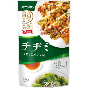 数量限定売り切れごめん　モランボン 韓の食菜　チヂミ　お肉とニラでつくる ２～３人前