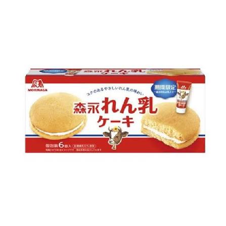・ 森永乳業 練乳ケーキ 6個入り