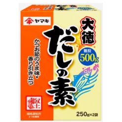 ・ ヤマキ　だしの素　大徳 500ｇ