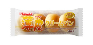 ヤマザキ　薄皮クリームパン