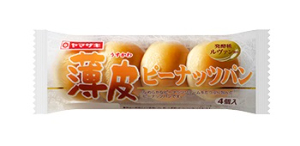 ヤマザキ　薄皮ピーナッツパン