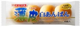 ・ ヤマザキ　薄皮白あんぱん 4個入