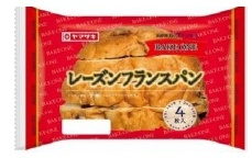 7月月曜パン　ヤマザキ ＢＡＫＥＯＮＥ　レーズンフランスパン 1袋　