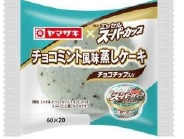 7月月曜パン　ヤマザキ エッセルスーパーカップ　チョコミント風味蒸しケーキ １袋