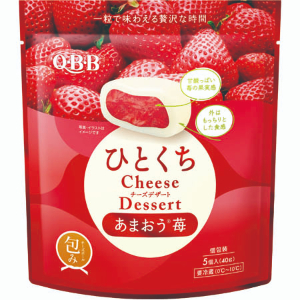 ・ OBB ひとくちチーズデザート あまおう苺 5個入