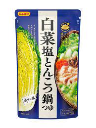 日本食研　白菜塩とんこつ鍋つゆ　ストレート